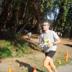 JB running a half marathon in Santa Cruz 